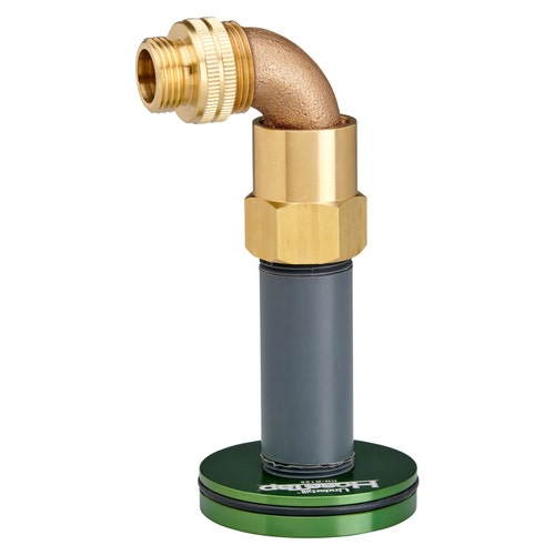 Torneira Underhill para aspersores Rain Bird Eagle série 700 - adaptador hn-r125 com rotor de latão hs-101 e adaptador a-ba107fm 3/4in mht x 1in fht