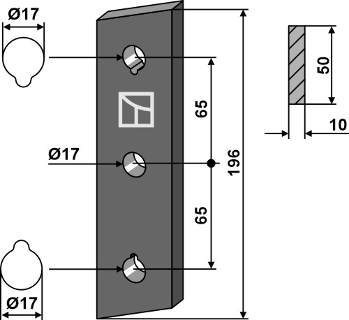 Strooitand 69-10-011 Strooitand 69-10-011