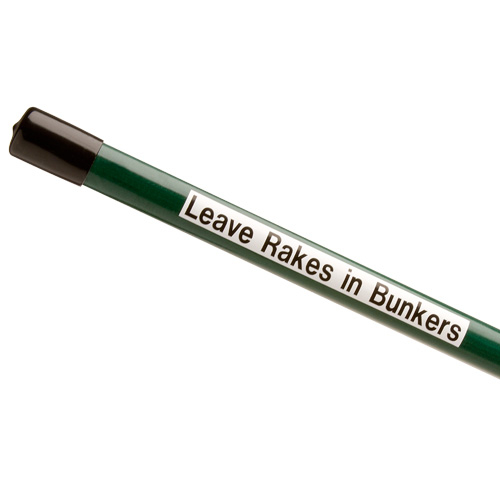 Decals - leave rakes in bunkers - set/6 Decals - leave rakes in bunkers - set/6