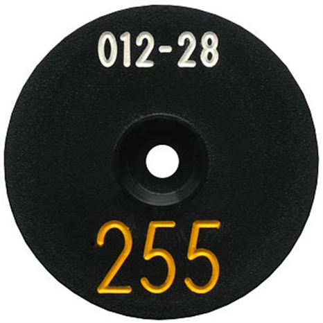 Sprinkler cap yardage marker - 3 numbers