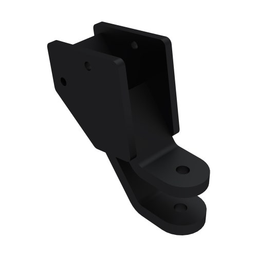 Pin hitch assy - black