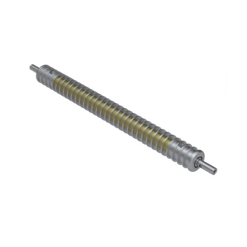 Rolo - aço reparável com ranhuras