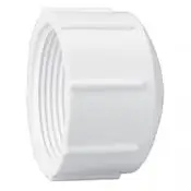 Schroefdop - binnendraad - PVC drukfitting dunwandig