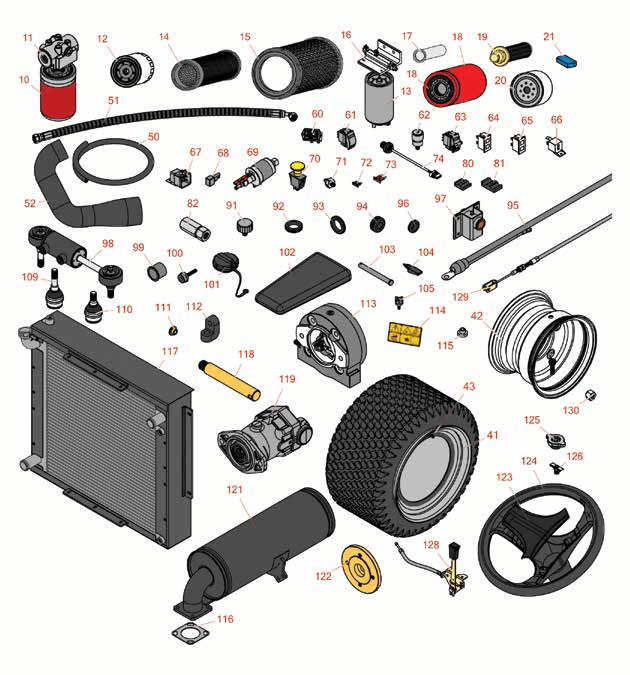 Basismachine onderdelen passend voor uw Toro 4100-D & 4110-D Model 30447 & 30449 Basismachine onderdelen passend voor uw Toro 4100-D & 4110-D Model 30447 & 30449