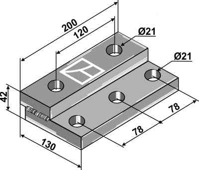 Adapterplaar Adapterplaar