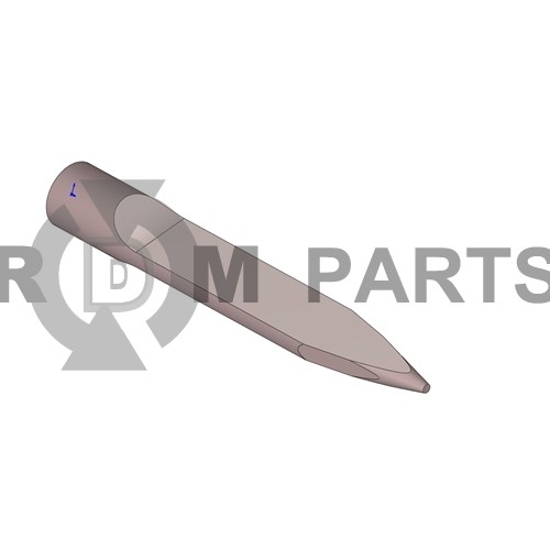 Slicing knife tine - .625mt x 4.500l