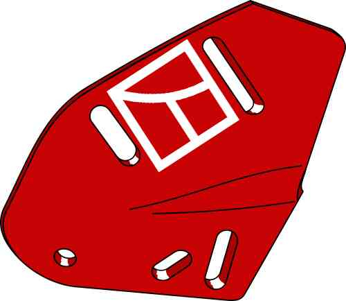 Bevestiging - links passend voor Vogel u. Noot LZ1.052.01