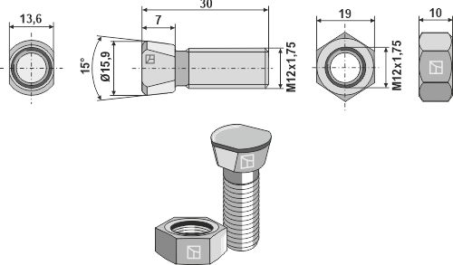 Accessories for cultivators sweeps