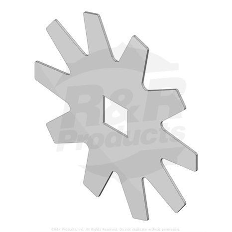 Verti-cut blade - 10 dia x .104