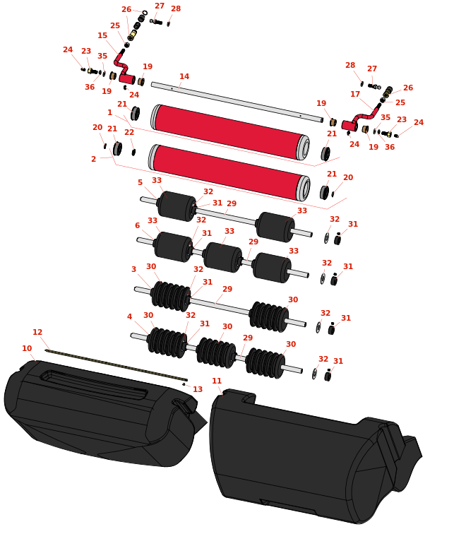Toro Greensmaster 3050 Pull Frame, Roller & Basket Toro Greensmaster 3050 Pull Frame, Roller & Basket