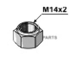 Self-locking nut - m14x2 30-mu14-3