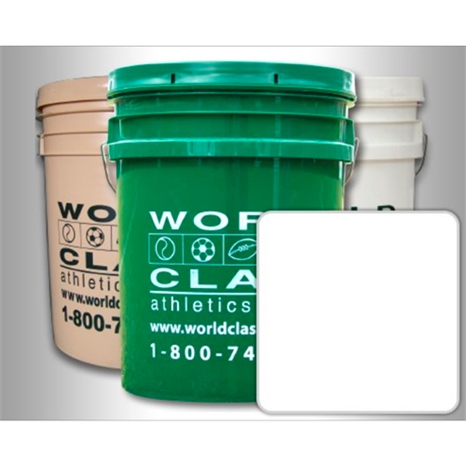 World class removable artifical turf paint - white - 5 gal. World class removable artifical turf paint - white - 5 gal.