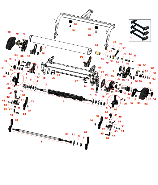 Toro Greensmaster 3200 - 3200-d dpa cutting unit - models 04610, 04611 & 04616 Toro Greensmaster 3200 - 3200-d dpa cutting unit - models 04610, 04611 & 04616