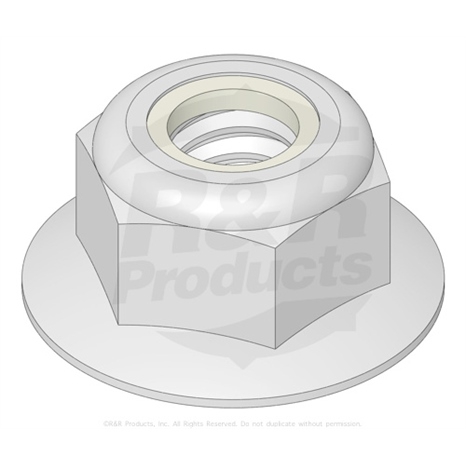 Locknut - 1/4-20 flanged