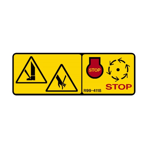 Decal - warning