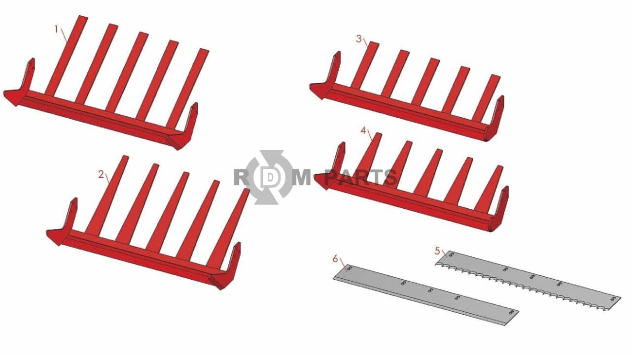 Replacement parts for Trebro Auto Stack Harvester