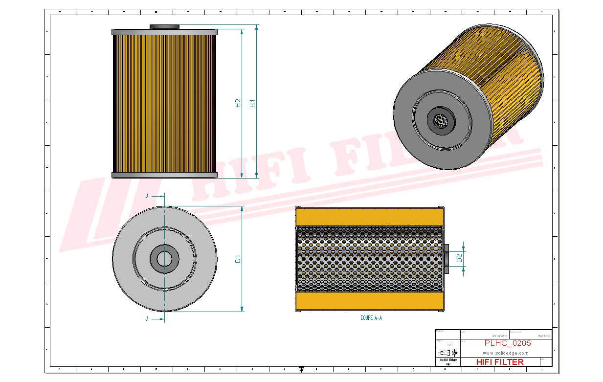 Hydraulic filter passend voor mann h 1149