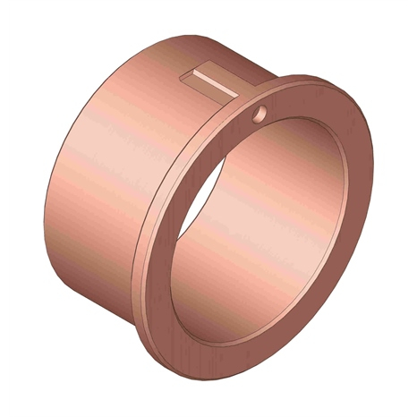 Bushing - flanged and keyed Bushing - flanged and keyed