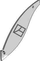 Risterstrook - links passend voor Massey Ferguson 20897 (3942715)