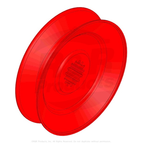 Discontinued - pulley - splined 52 deck
