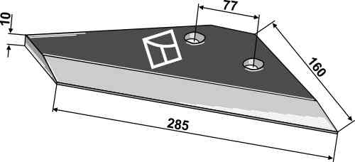 Replacement wings - right (new model)