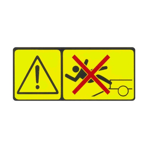 Decal - caution