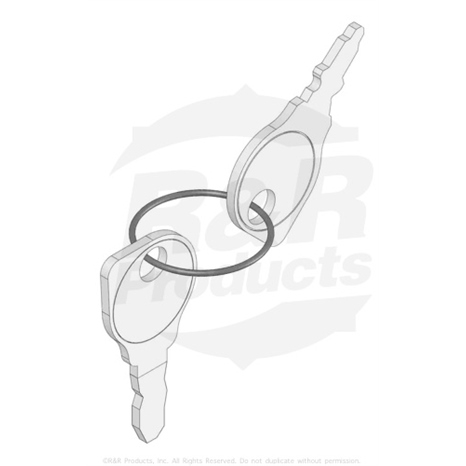 Ignition - key set/2