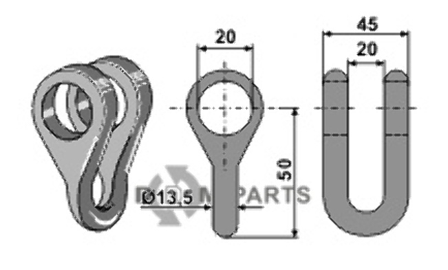 Schäkel 63-sph-93 Schäkel 63-sph-93