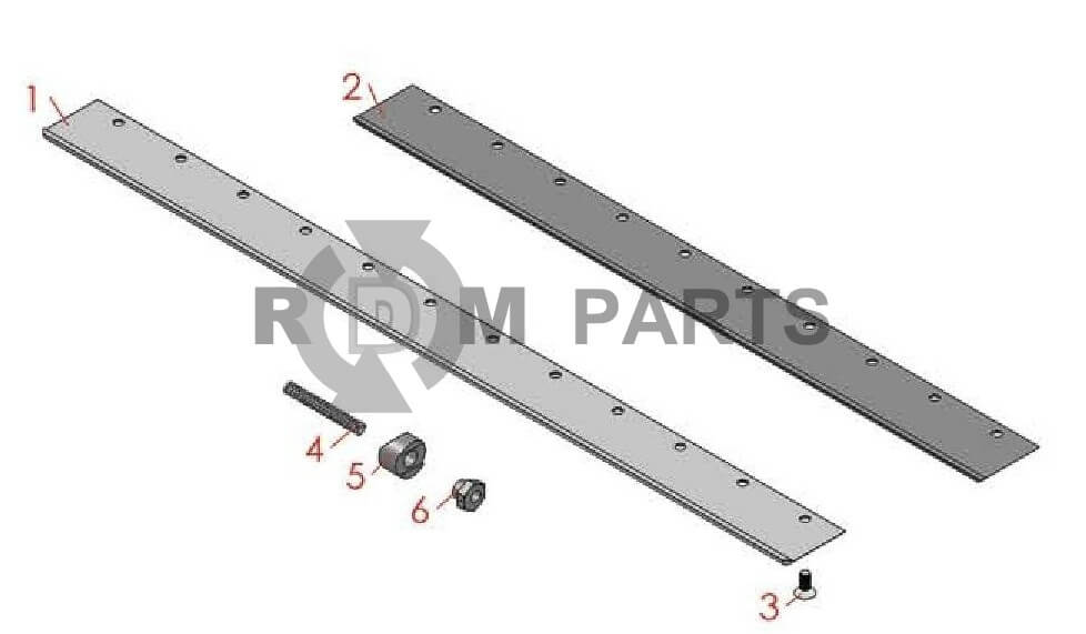 Replacement parts for John Deere 7200 Reel & bedknife