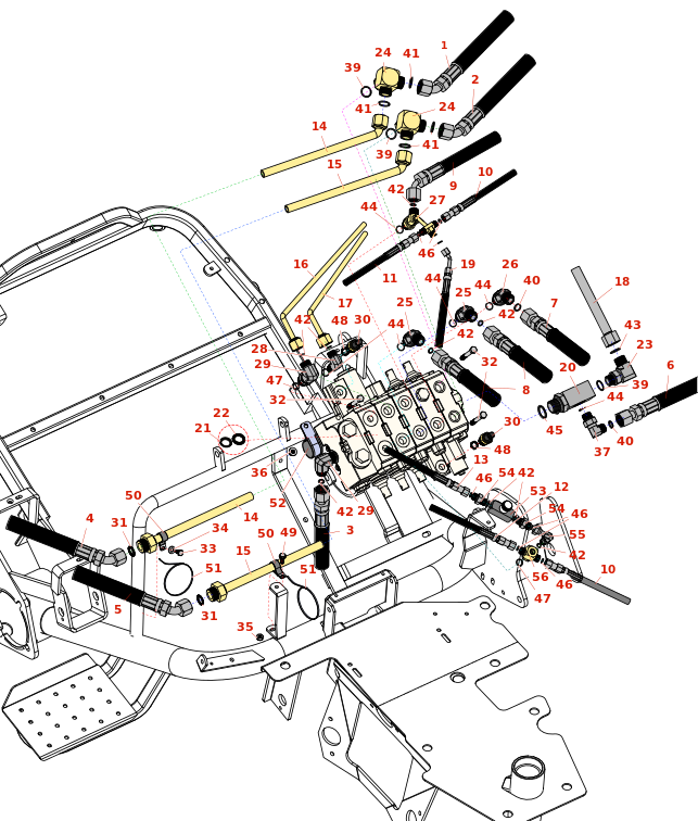Toro Greensmaster 3050 Control Valve Toro Greensmaster 3050 Control Valve