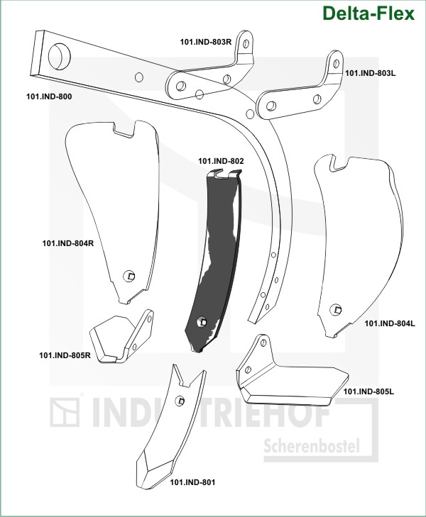 Guideboard - Delta Flex