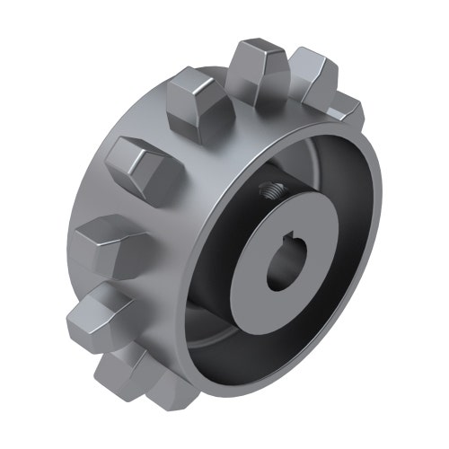 Sprocket - 4 cast -3/4in bore (wide