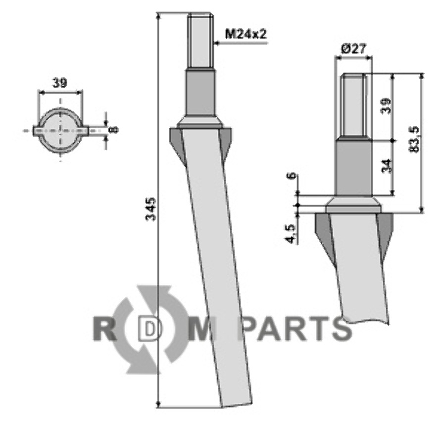 Rotoregtanden