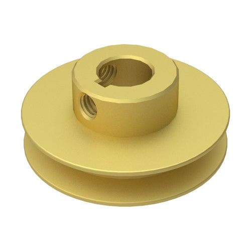 Pulley - 5/8 reel shaft end