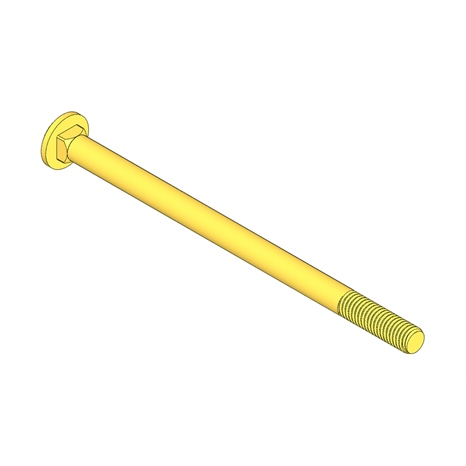 Bolt - carriage 1/2-13 x 8-1/2