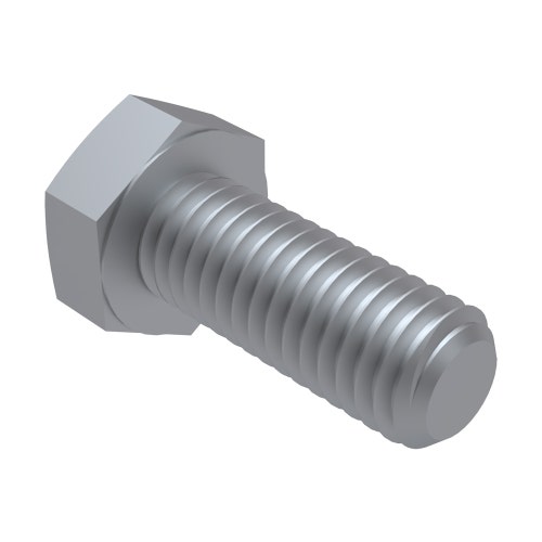 Bolt - hex hd m8-1.25 x 20