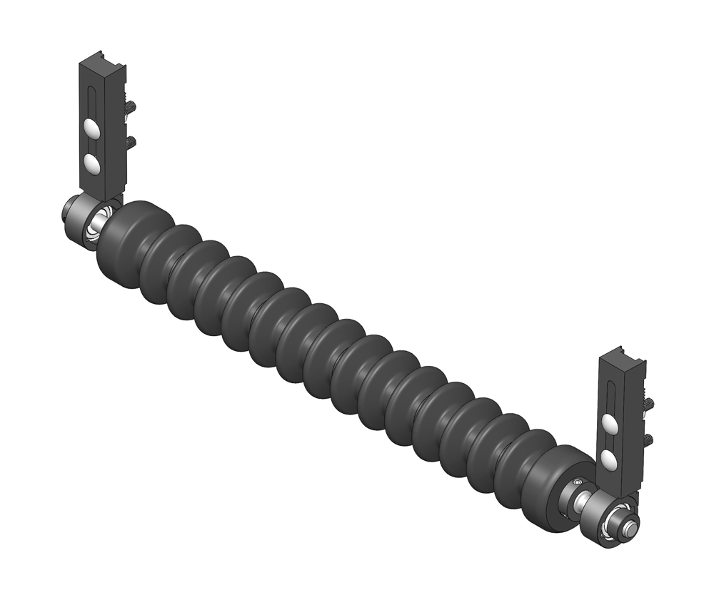 Minuteman front grooved roller system