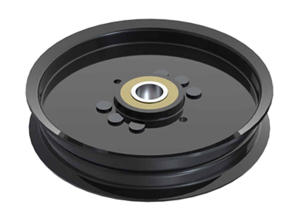 Idler pulley - 5 in flat dia with .75 in brg id Idler pulley - 5 in flat dia with .75 in brg id