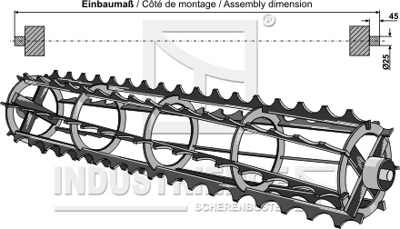 Kruimelrol - 1150mm