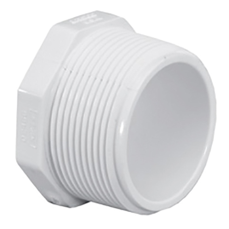 3/8 pvc plug mpt sch40