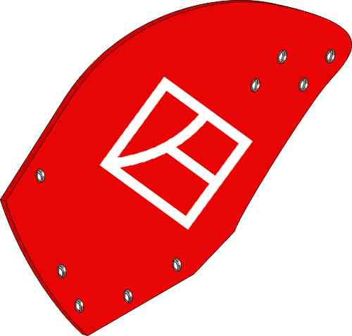 Rister - links passend voor Kverneland KK073237