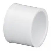 Eindstop - buitendraad - PVC drukfitting dunwandig