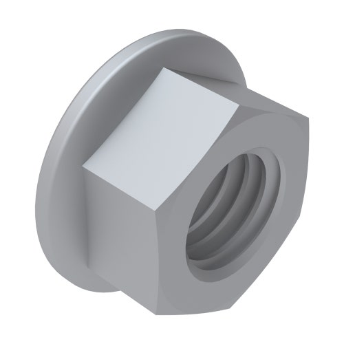 Nut - 1/2-13 hex flange