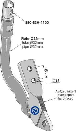 Adapter for seed opener