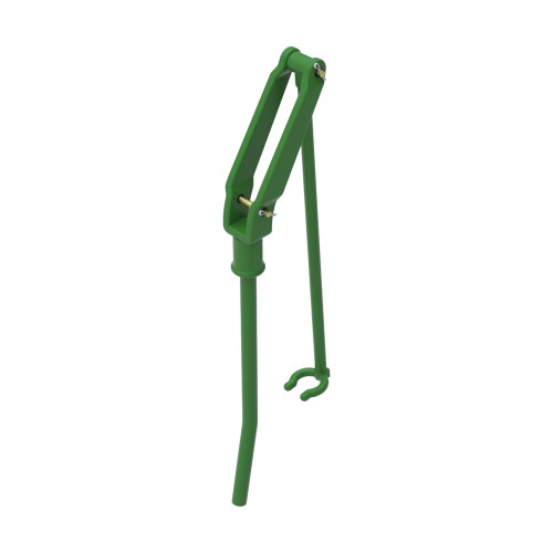 Lever assy - w/push rod