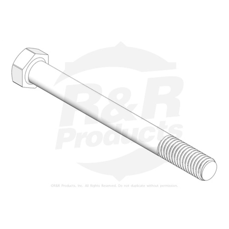 Bolt - hex hd 1/2-13 x 5