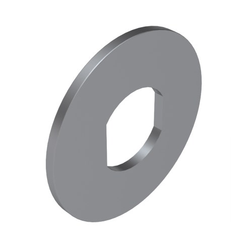 Washer - flat keyed outer ss