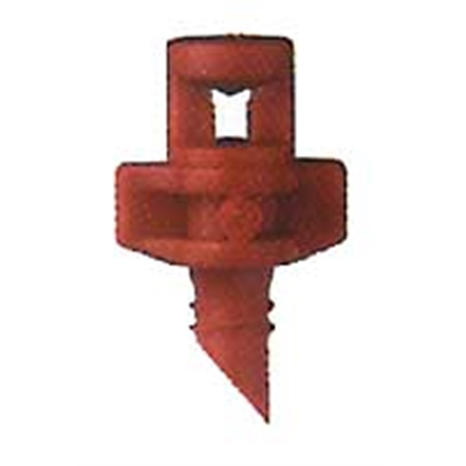 Emitter - single jet 360 red pkg/25