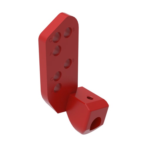 Bracket - rh hoc front roller