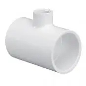 Verloop t-stuk - inwendig lijm - PVC drukfitting dunwandig